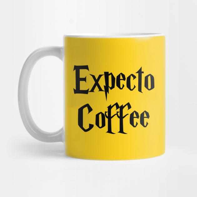 Expecto Coffee- I await Coffee by FangirlFuel